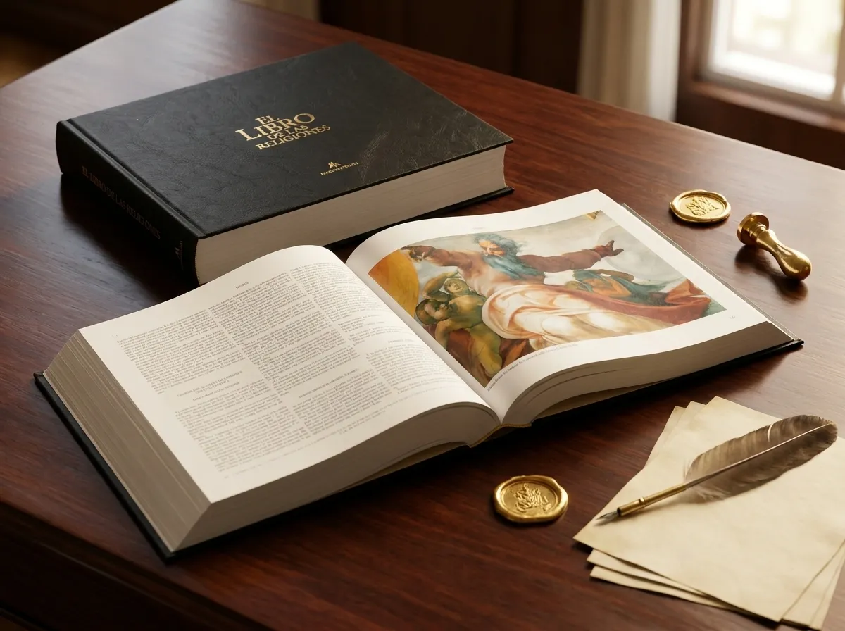 Páginas interiores de la Biblia Premium Ilustrada Reina Valera
